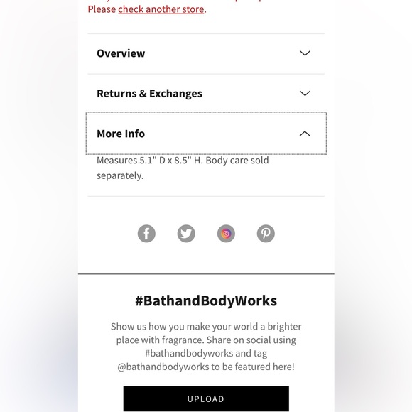 NWT *Discontinued* Bath & Body Works Disney Belle Mirror Tray - Picture 4 of 6